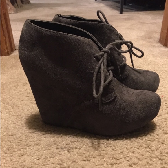 Rue21 Bootie Wedges - Picture 3 of 4